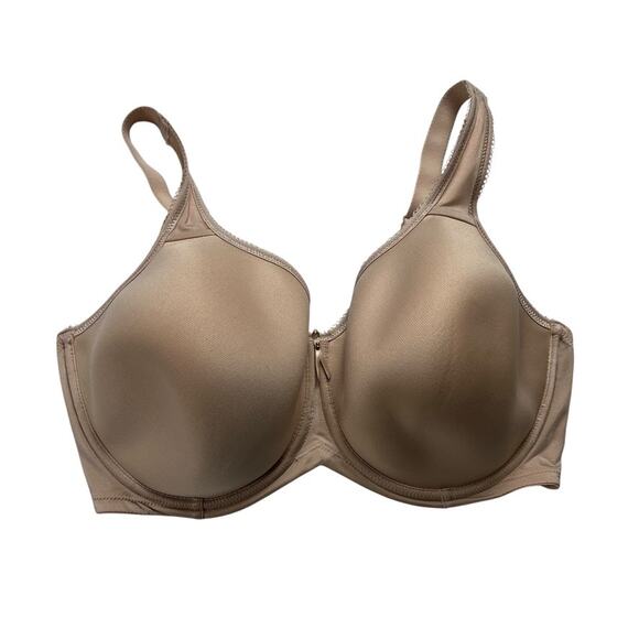 Wacoal‎ Bra Basic Beauty Underwire T-Shirt Sand Nude Full Coverage Women's 38DDD - Picture 1 of 7